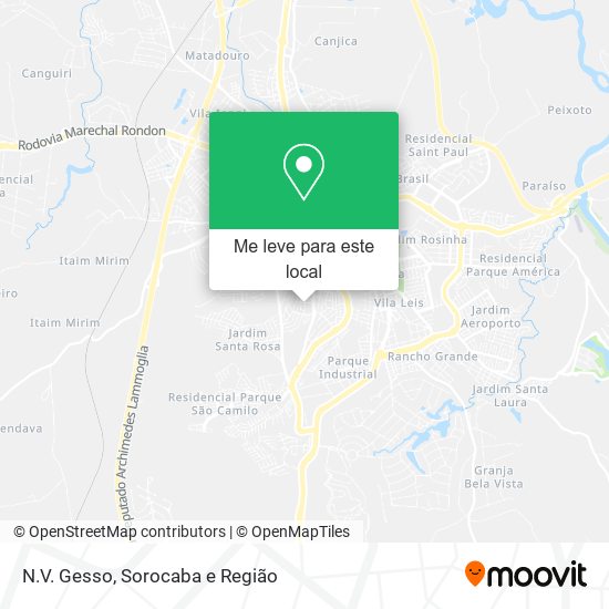 N.V. Gesso mapa