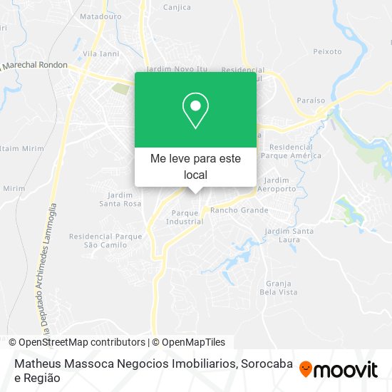 Matheus Massoca Negocios Imobiliarios mapa