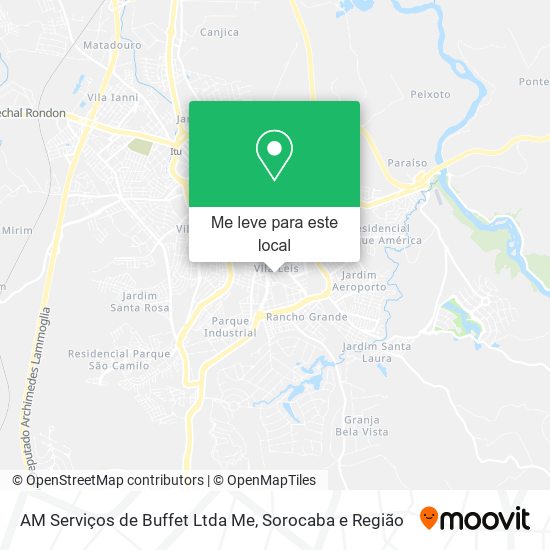 AM Serviços de Buffet Ltda Me mapa