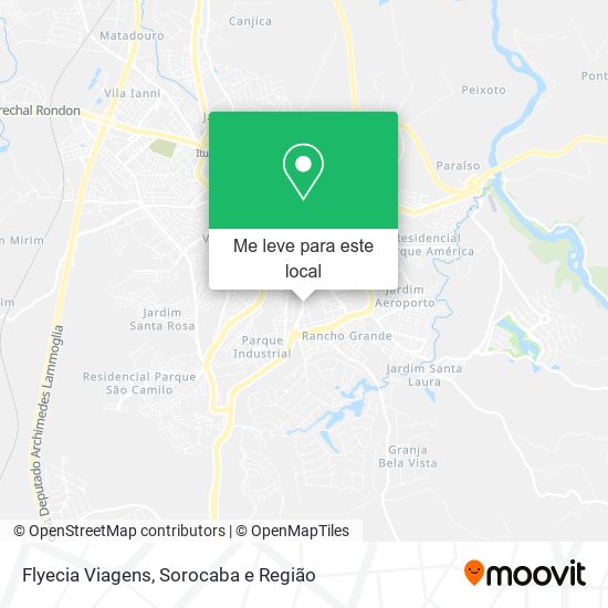 Flyecia Viagens mapa