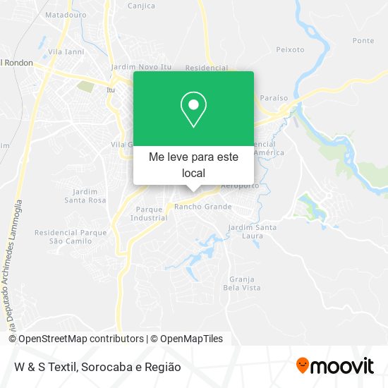 W & S Textil mapa