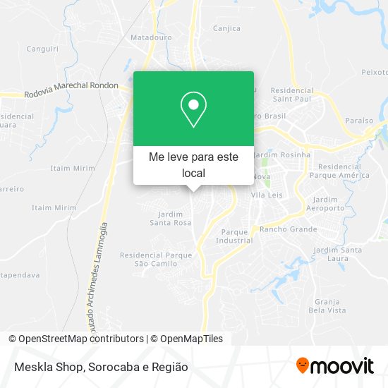 Meskla Shop mapa