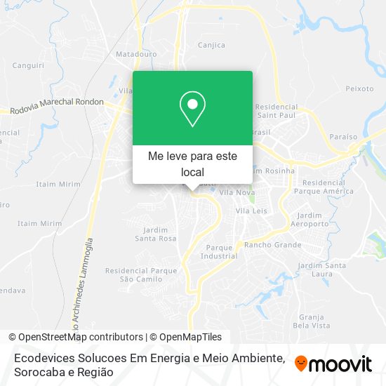 Ecodevices Solucoes Em Energia e Meio Ambiente mapa