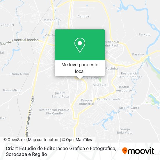 Criart Estudio de Editoracao Grafica e Fotografica mapa