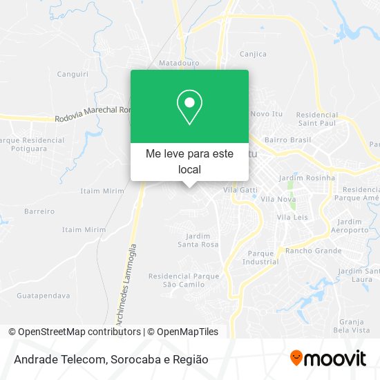 Andrade Telecom mapa