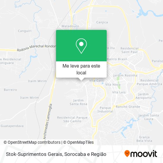 Stok-Suprimentos Gerais mapa