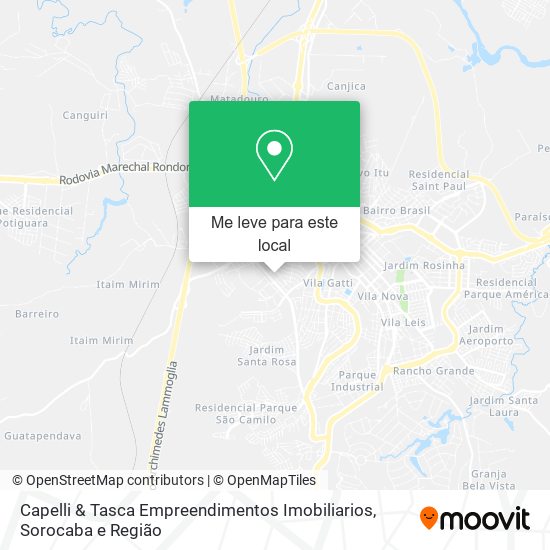 Capelli & Tasca Empreendimentos Imobiliarios mapa