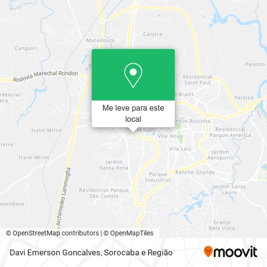 Davi Emerson Goncalves mapa