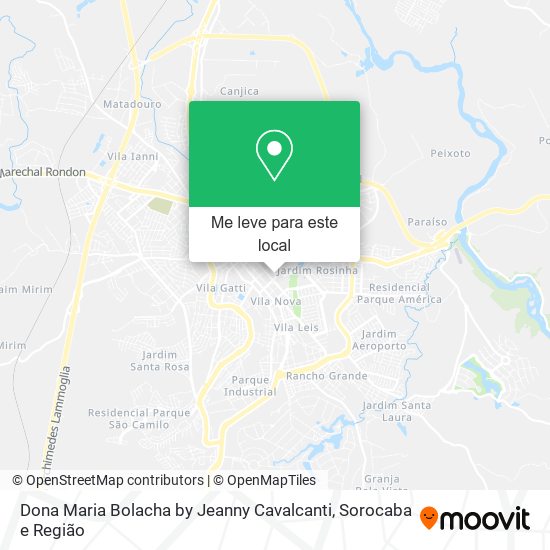 Dona Maria Bolacha by Jeanny Cavalcanti mapa