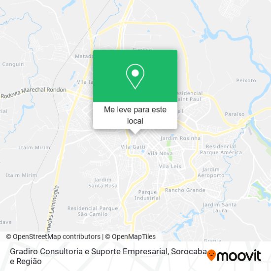 Gradiro Consultoria e Suporte Empresarial mapa