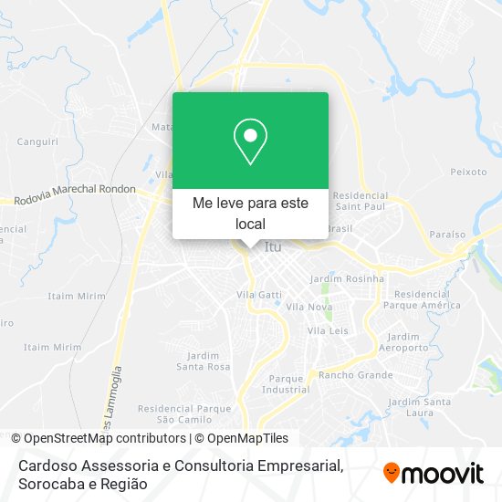 Cardoso Assessoria e Consultoria Empresarial mapa