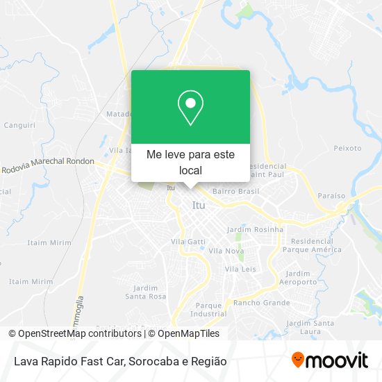 Lava Rapido Fast Car mapa