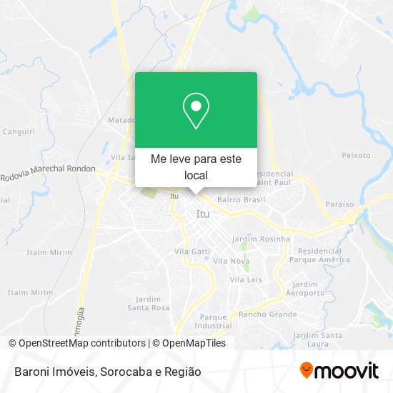 Baroni Imóveis mapa