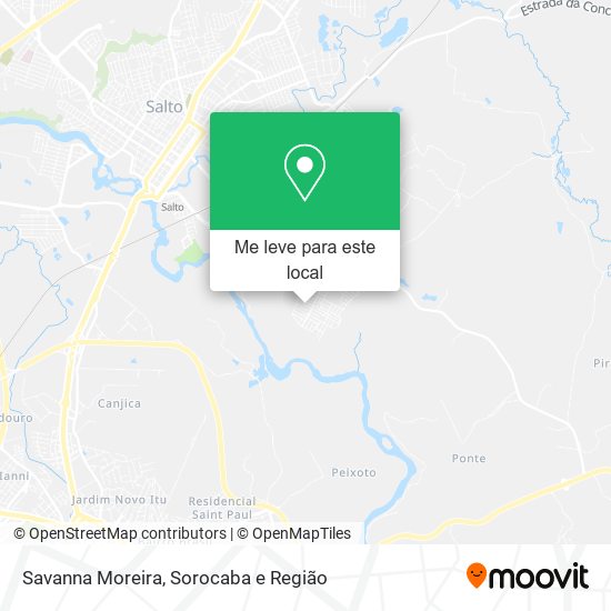 Savanna Moreira mapa