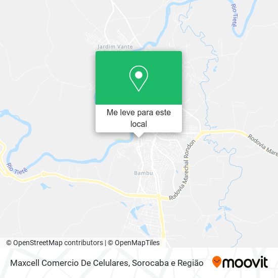 Maxcell Comercio De Celulares mapa