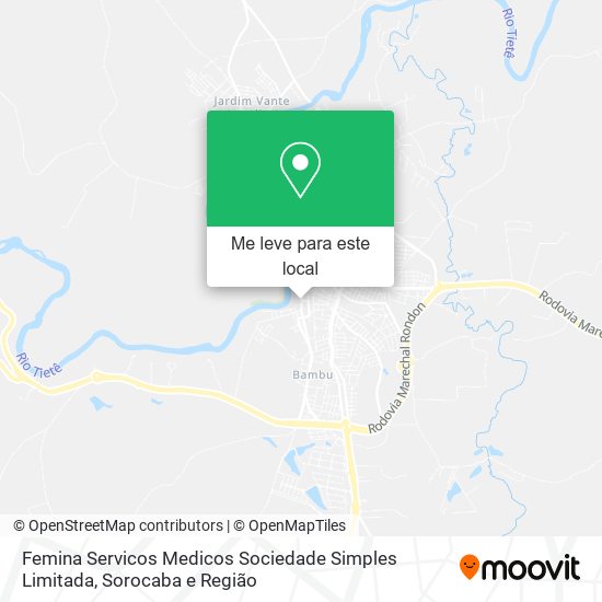 Femina Servicos Medicos Sociedade Simples Limitada mapa