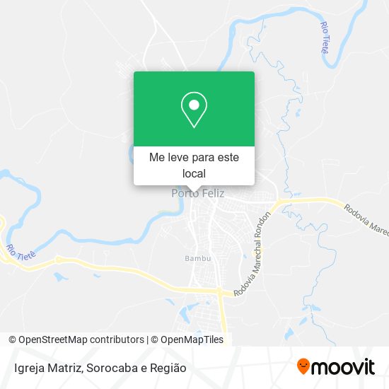 Igreja Matriz mapa