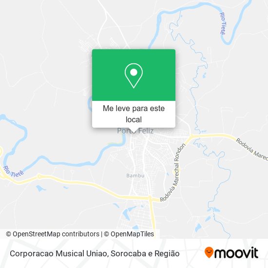 Corporacao Musical Uniao mapa