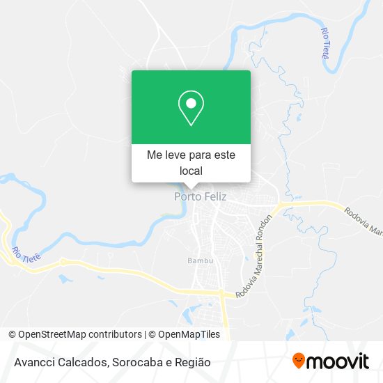 Avancci Calcados mapa