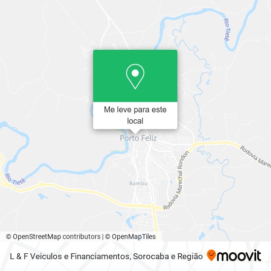 L & F Veiculos e Financiamentos mapa