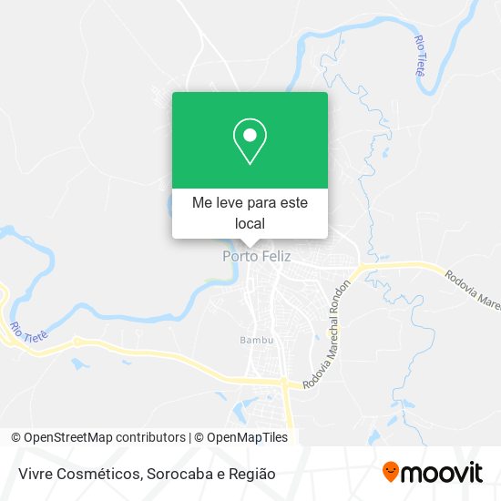 Vivre Cosméticos mapa