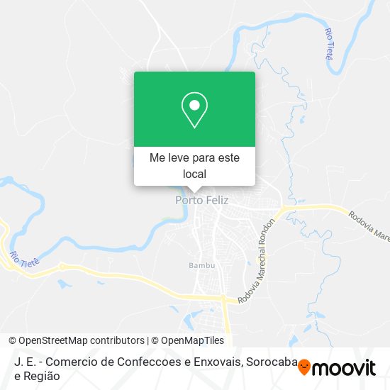 J. E. - Comercio de Confeccoes e Enxovais mapa
