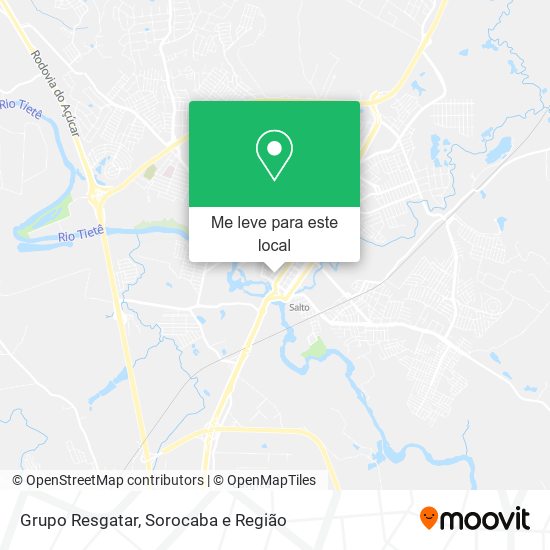 Grupo Resgatar mapa