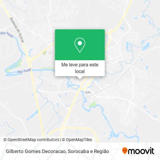 Gilberto Gomes Decoracao mapa