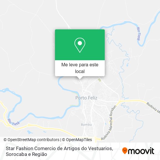Star Fashion Comercio de Artigos do Vestuarios mapa