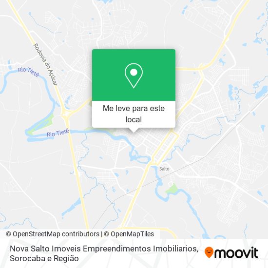 Nova Salto Imoveis Empreendimentos Imobiliarios mapa