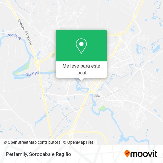 Petfamily mapa