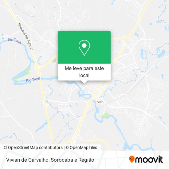 Vivian de Carvalho mapa