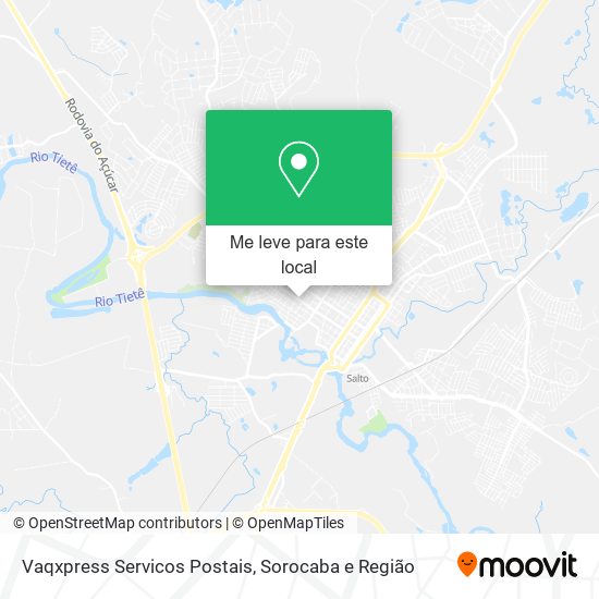 Vaqxpress Servicos Postais mapa