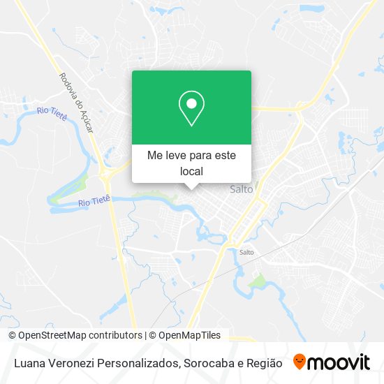 Luana Veronezi Personalizados mapa