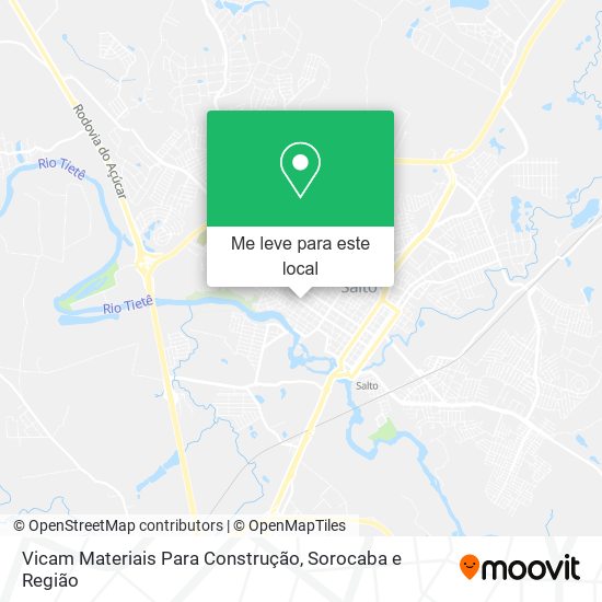 Vicam Materiais Para Construção mapa