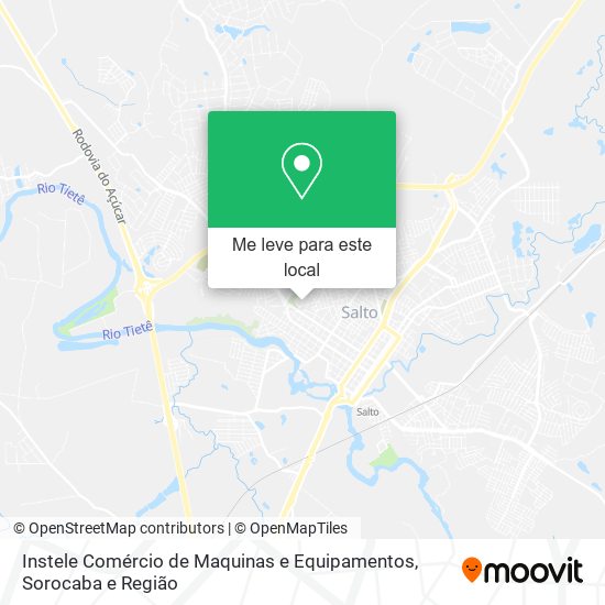 Instele Comércio de Maquinas e Equipamentos mapa