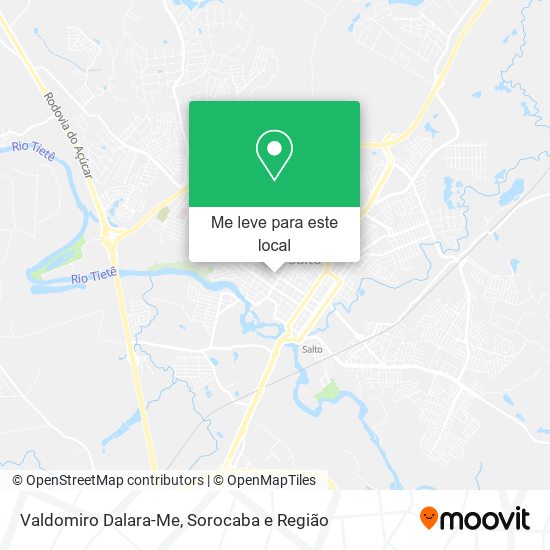 Valdomiro Dalara-Me mapa