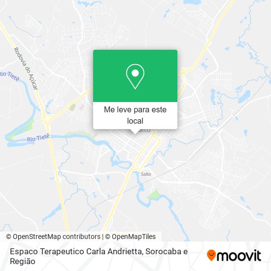 Espaco Terapeutico Carla Andrietta mapa