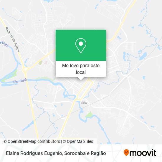 Elaine Rodrigues Eugenio mapa