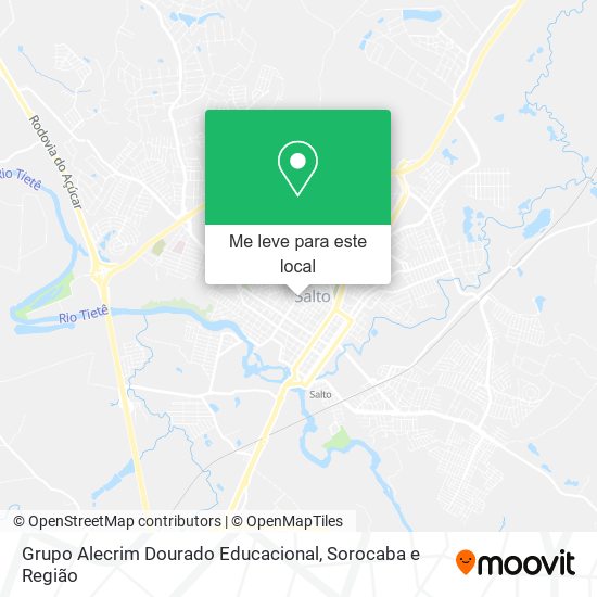 Grupo Alecrim Dourado Educacional mapa