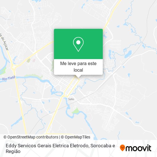 Eddy Servicos Gerais Eletrica Eletrodo mapa