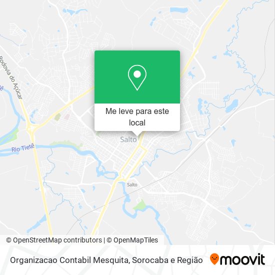 Organizacao Contabil Mesquita mapa