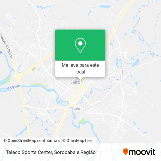 Teleco Sports Center mapa