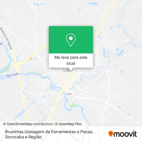 Brunimax Usinagem de Ferramentas e Pecas mapa