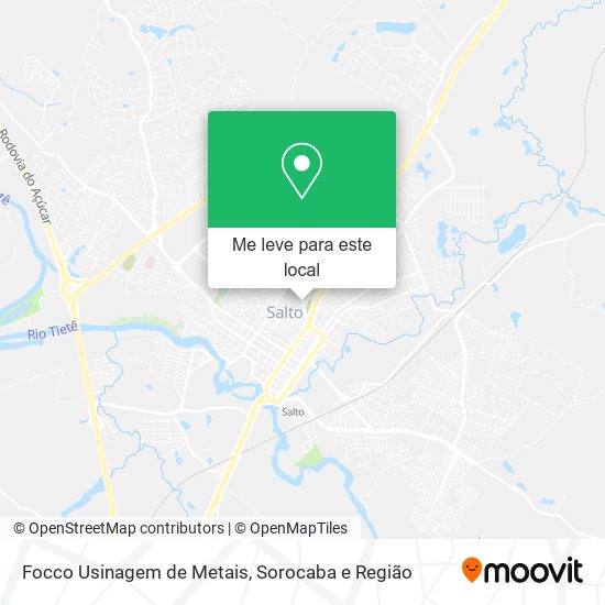 Focco Usinagem de Metais mapa