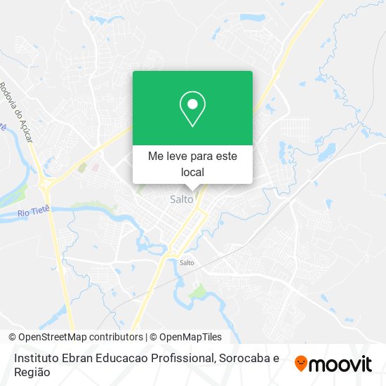 Instituto Ebran Educacao Profissional mapa