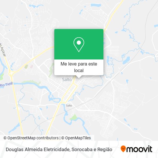 Douglas Almeida Eletricidade mapa