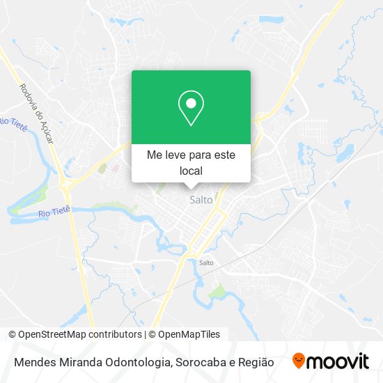 Mendes Miranda Odontologia mapa