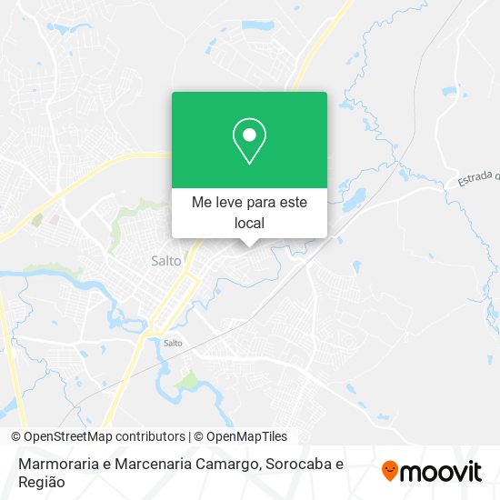 Marmoraria e Marcenaria Camargo mapa