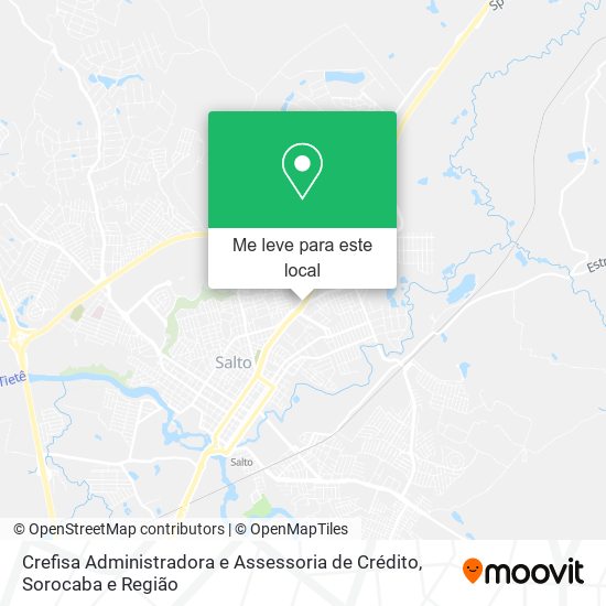 Crefisa Administradora e Assessoria de Crédito mapa